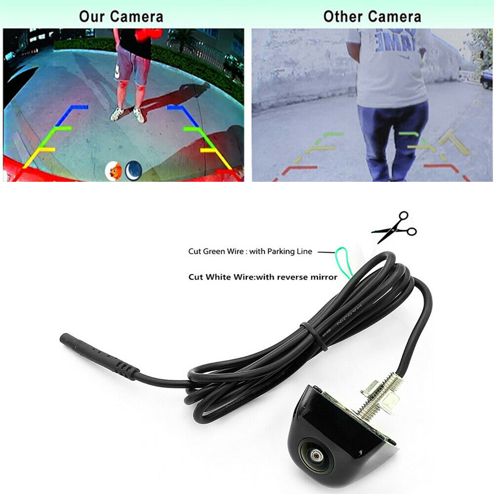 170 Degree AHD Car SUV Front / Reverse Backup Camera w/ Starlight Night Vision