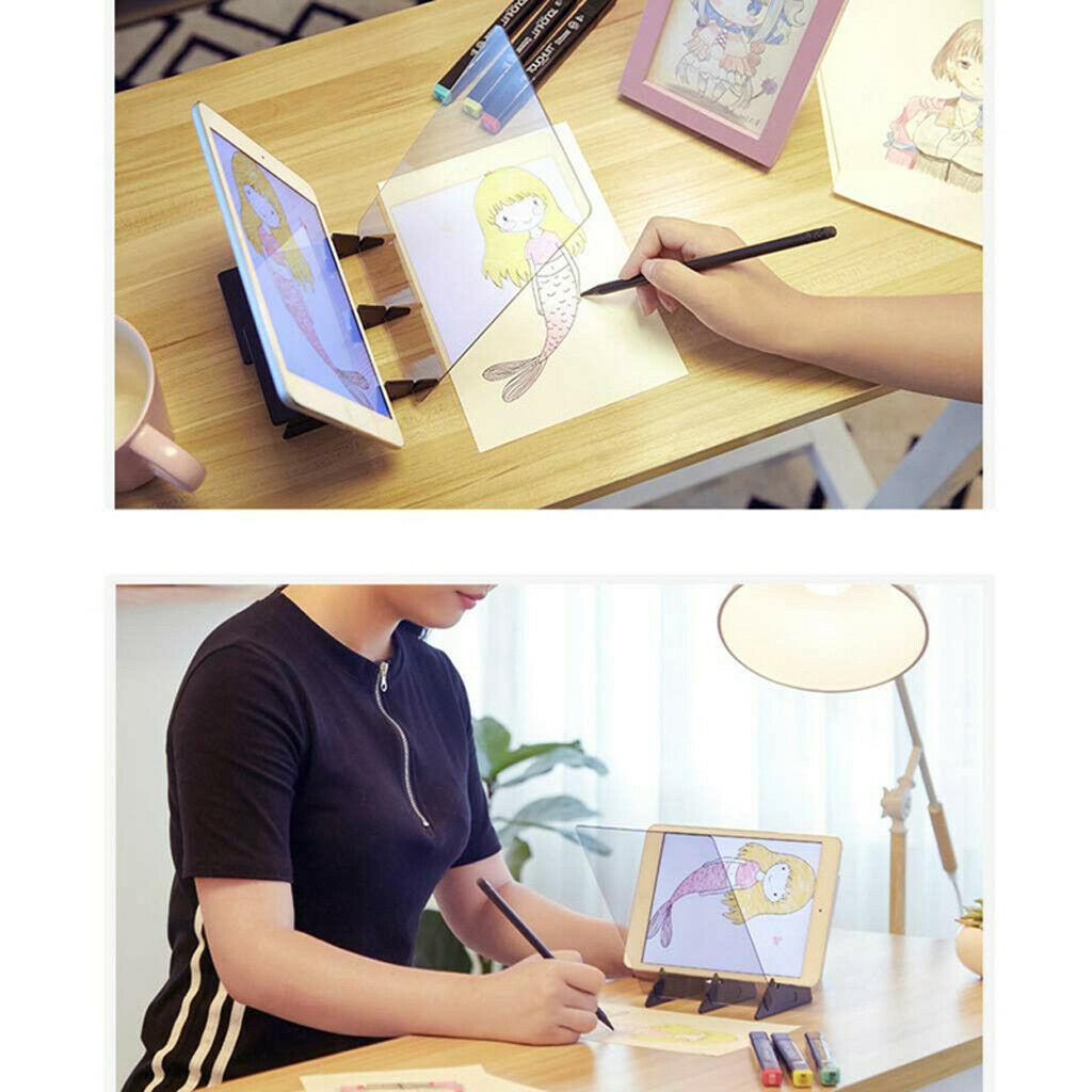 Projection Plate Drawing Board Sketching Tool Painting Artifact Sketching Kits`