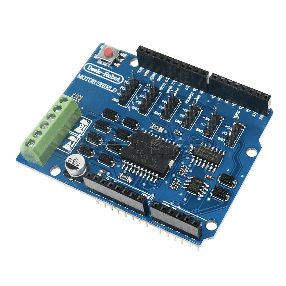 2A H-Bridge 2 way For Arduino UNO 2560 R3 DC Motor Driver Module L298P Shield AS