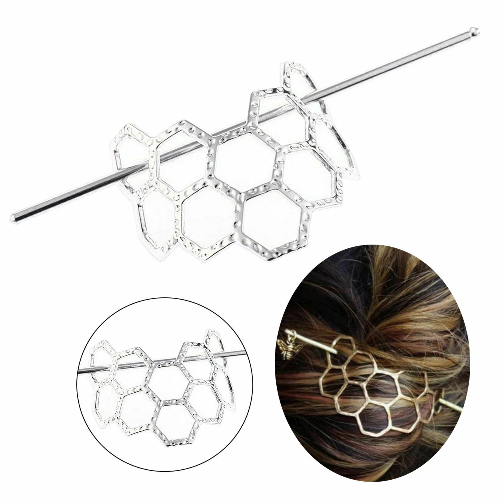 2Pieces Women Chinese Hair Chopstick Women Hollow Wedding for Girl Long Hair