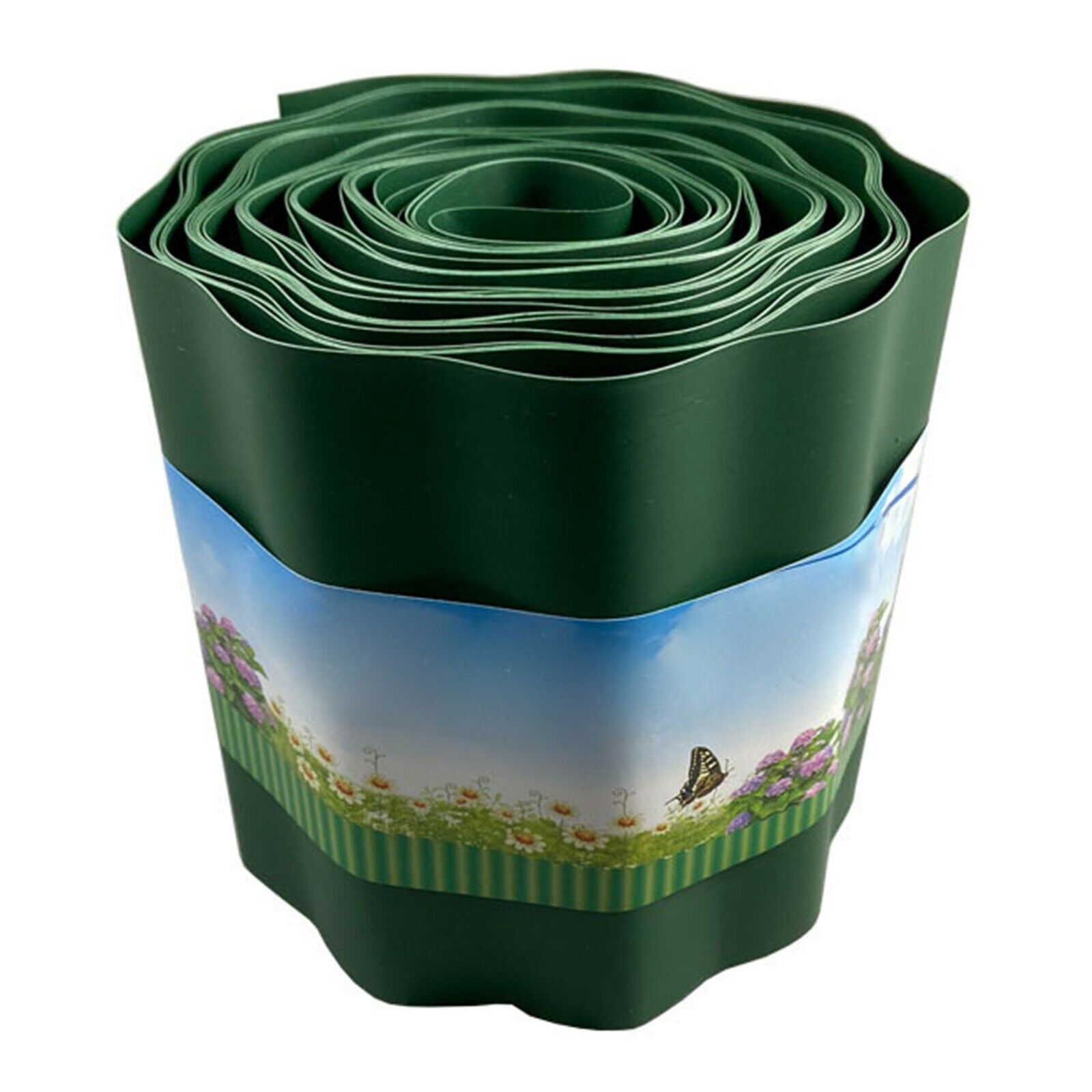 Outdoor Garden Lawn Edging Border Fence Barrier Roll DIY Patio 20cmx9m