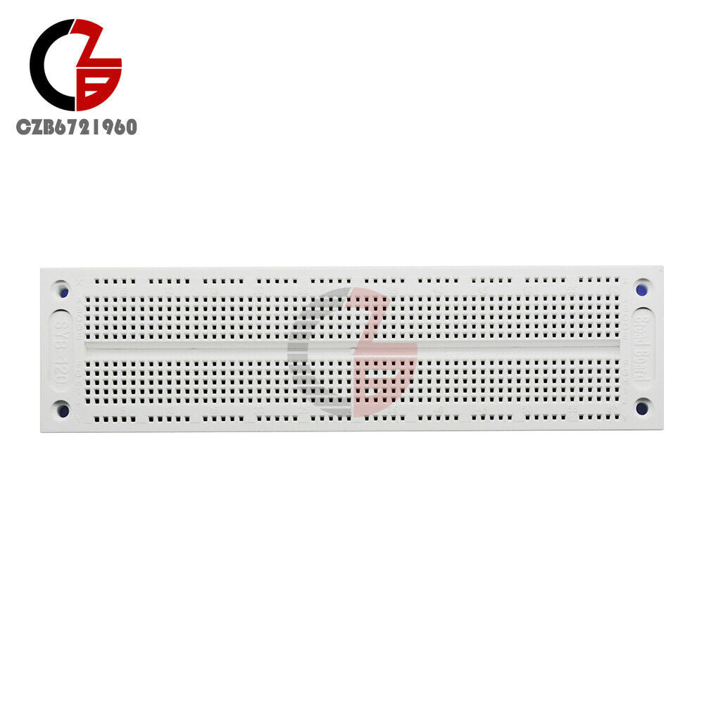 SYB120 700 Points Soldless PCB Breadboard 12 Row * 60 Column Support 29-20 AWG