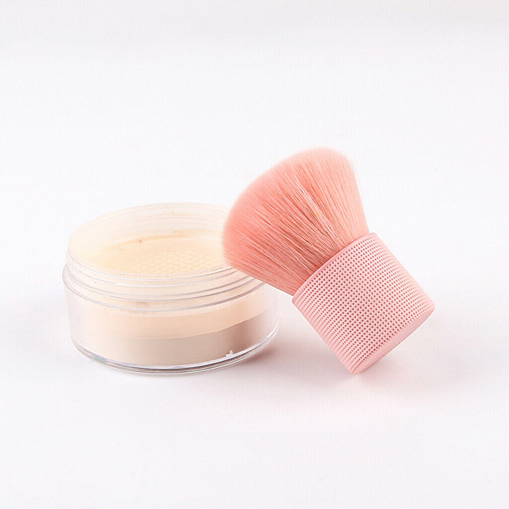 1 Piece Kabuki Powder Foundation Brush Portable Loose Powder Brush, Large Face