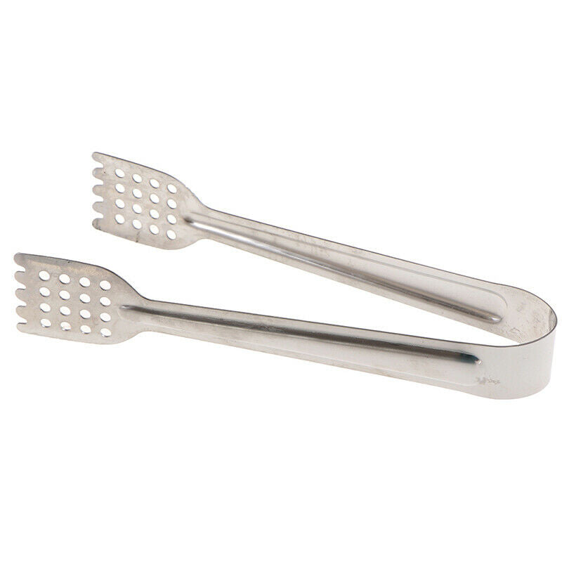 Mini Stainless Steel Sugar Tongs Ice-Cube Picker Coffee Tea Food Serving UsA Qx