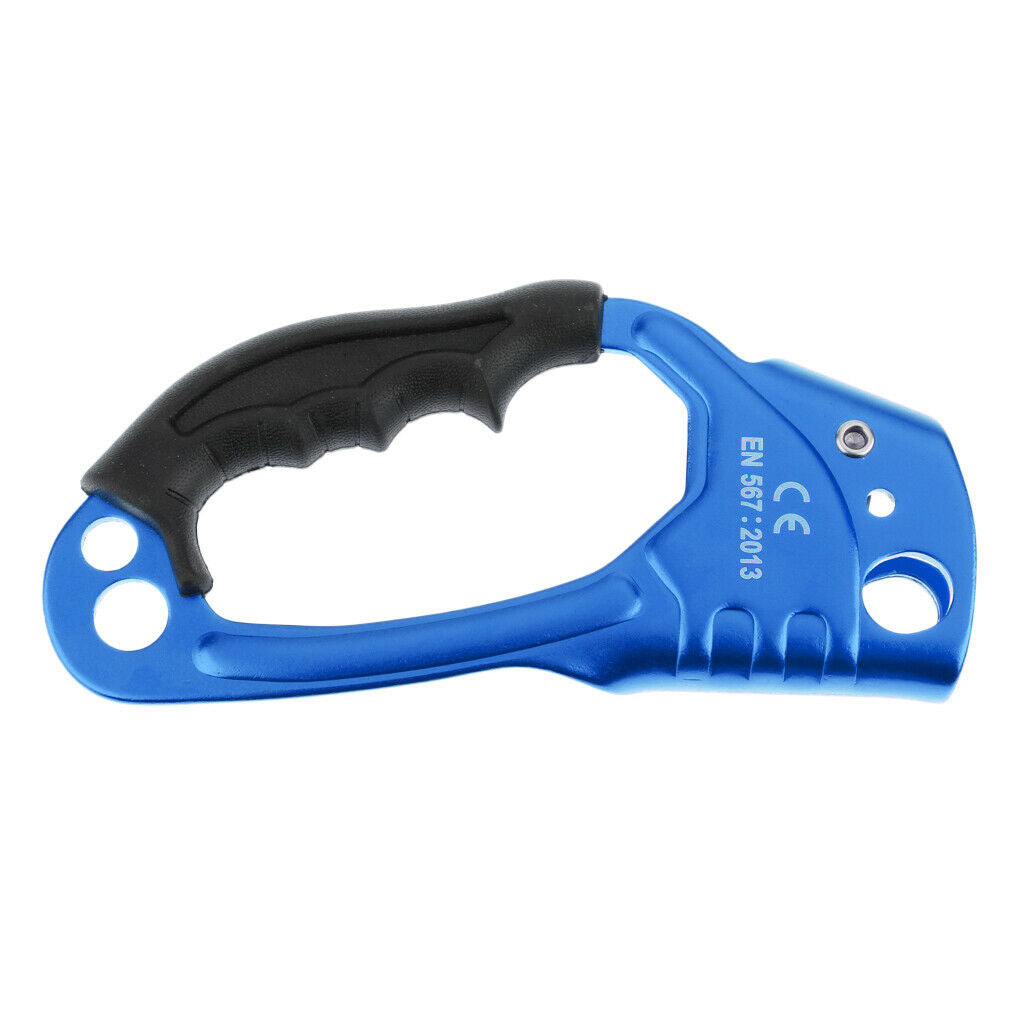 Outdoor Sports Rock Climbing Hand Ascender Device Riser Blue Right Hand