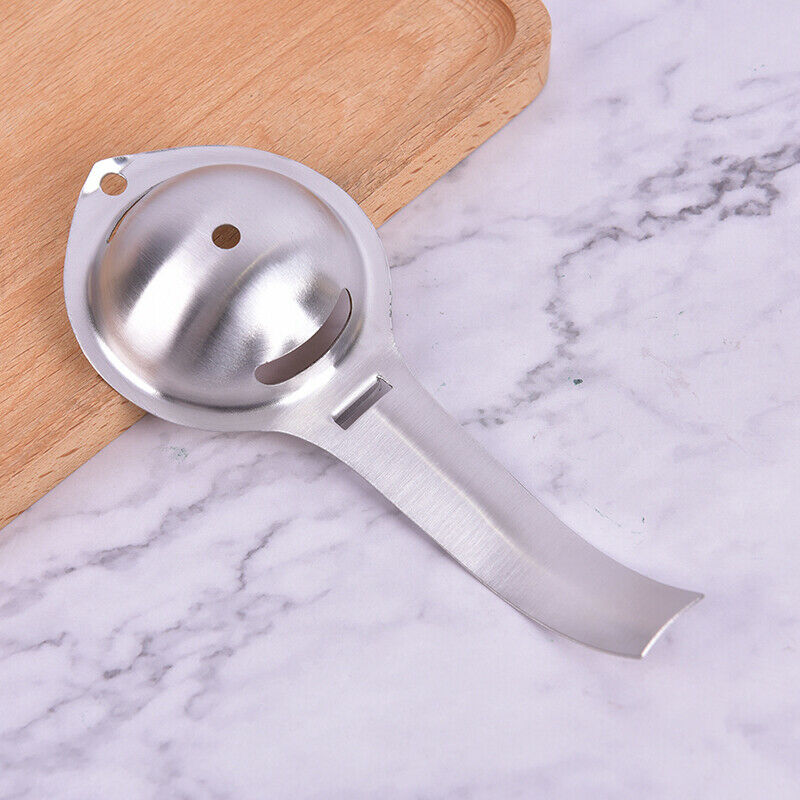 Egg Yolk White Separator Stainless Steel Divider Kitchen Gadgets Cooking Too Lt