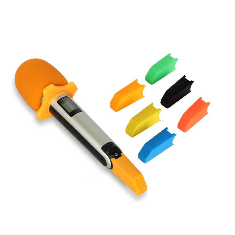 Wireless Microphone Silicone Bottom Sleeve for Sennheiser SKM9000 Vocal Mics