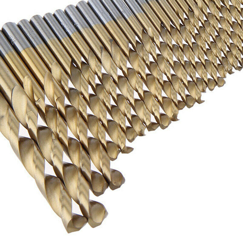 105pc Drill Bits Set for Stainless Steel Metal HSS-Co Cobalt Bit Titanium A4G7G7
