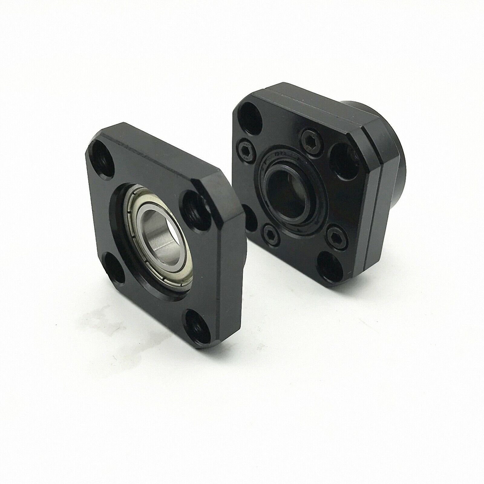 FK/FF12 End Support (FK12 FF12 Each 1Pcs) With Angular Contact Bearing DIY CNC