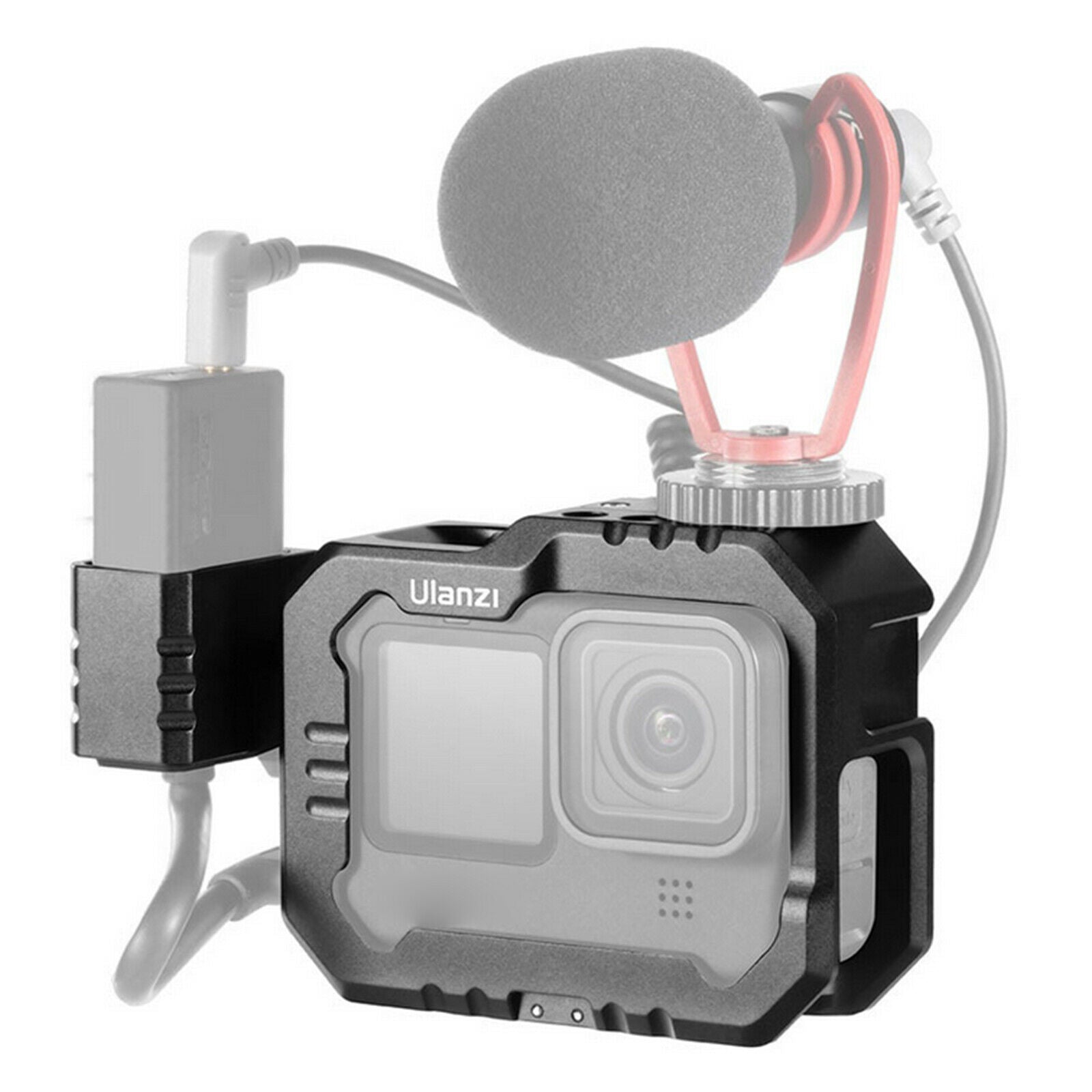 For Gopro 9 Sport Camera Enhanced Version Metal Protective Housing Shell Cover