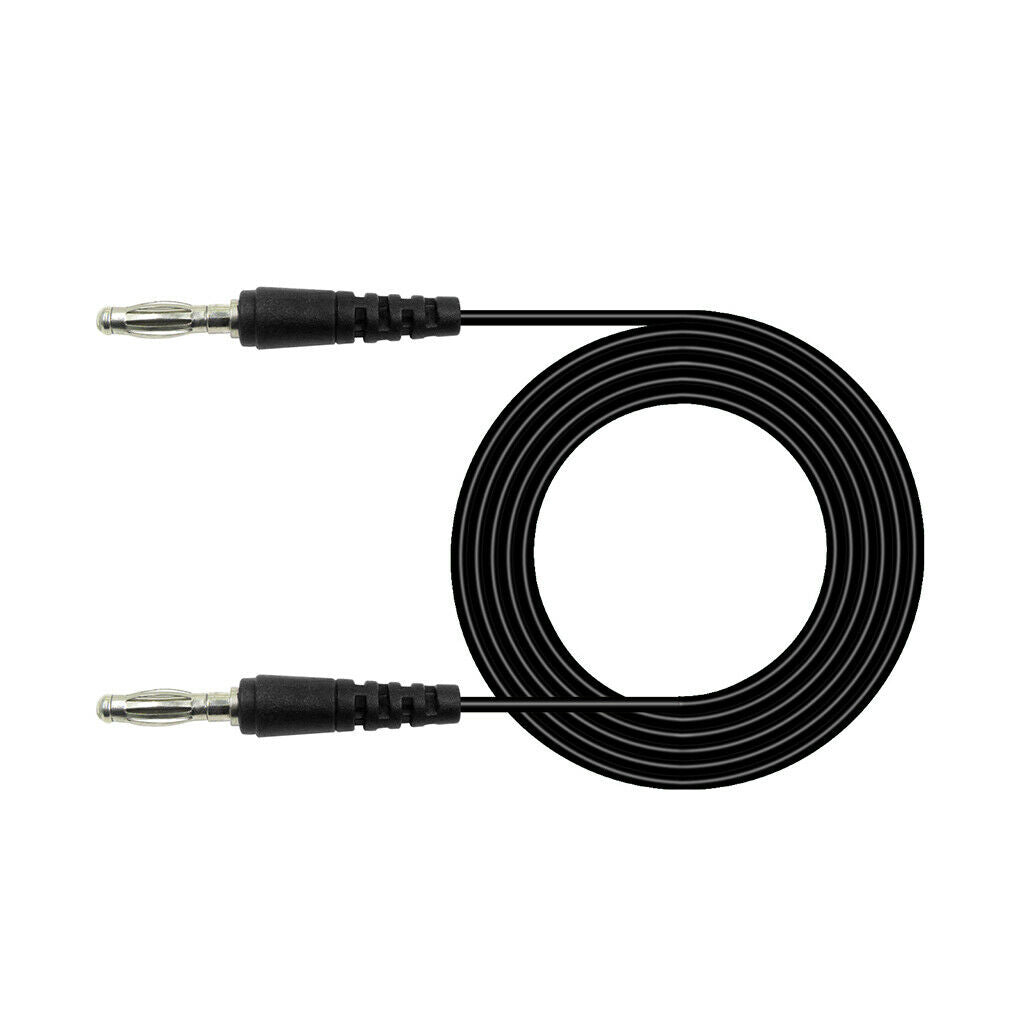5Pcs 4mm Banana to Banana Plug Male to Male Test Cable Set for Multimeter (1M)