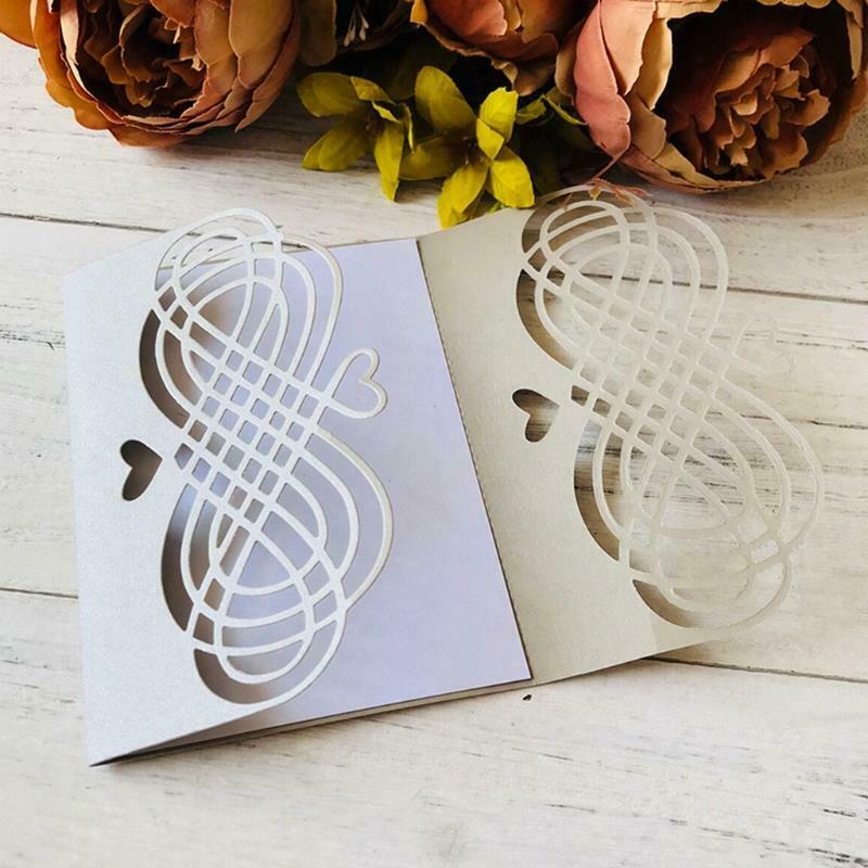 Heart Lattice Metal Cutting Dies Stencil Scrapbooking DIY Album Stamp Paper Card