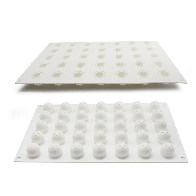 35 Cavity Ball Truffle Shape Silicone Mold DIY Chocolate Cake Mould Baking TBDA