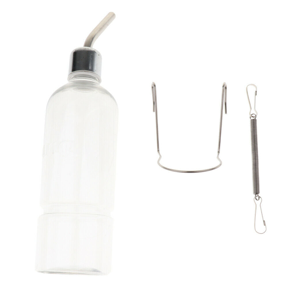 2pcs Cage Hanging Automatic Water Bottle Feeder For Small Animals Hamster