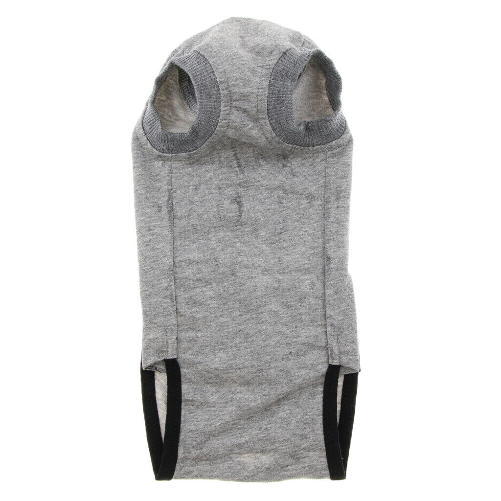 Cat Professional Recovery Suit for Abdominal Wounds or Skin Diseases, E-Collar