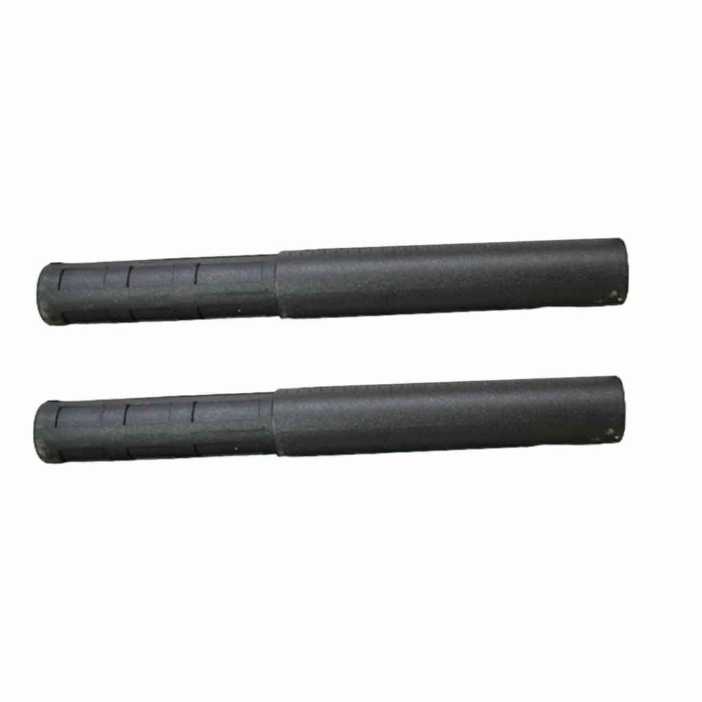 2pcs Golf Shaft Extender Long Durable Clubs Extension Rod Stick Rods Black