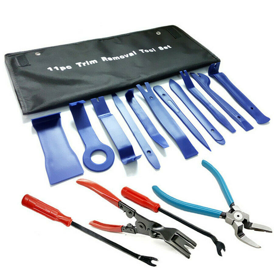 15PCS Removal Installer Repair Crowbar Pliers For Trim Panel Dashboards Tool