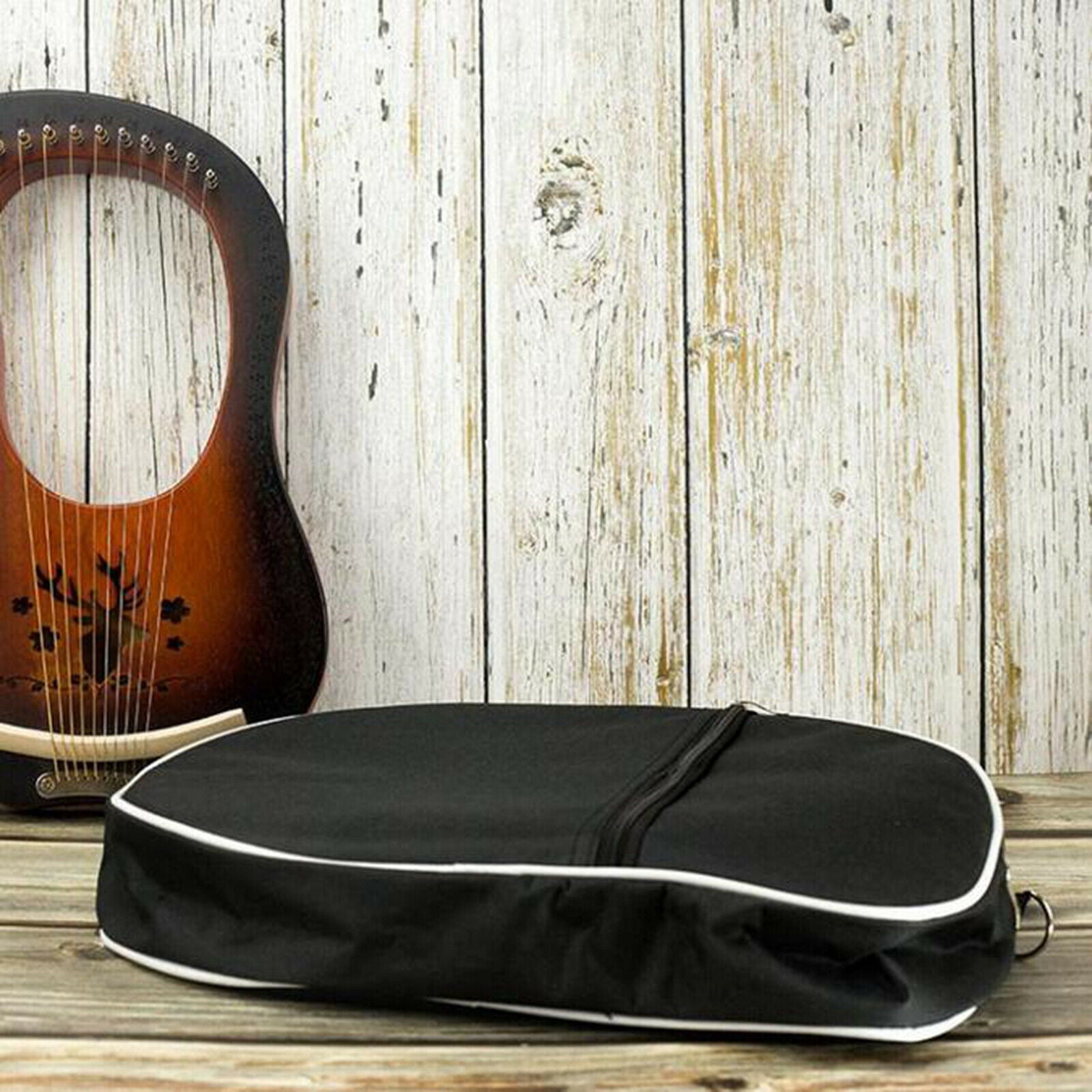Lyre Harp Storage Carry Bag Handbags Kalimba Thumb Piano Carry Bag Case Fit for
