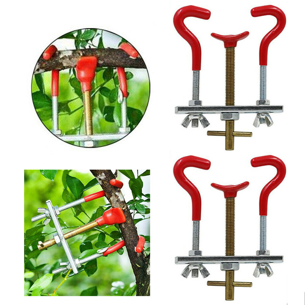 2 Piece Steel Garden Care Gardening Bonsai Tool Kit Tree Branch Trunk Bender