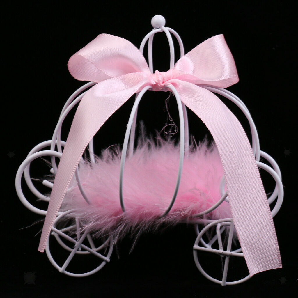 Princess Pink Carriage Candy Box for Christams Party Sweets
