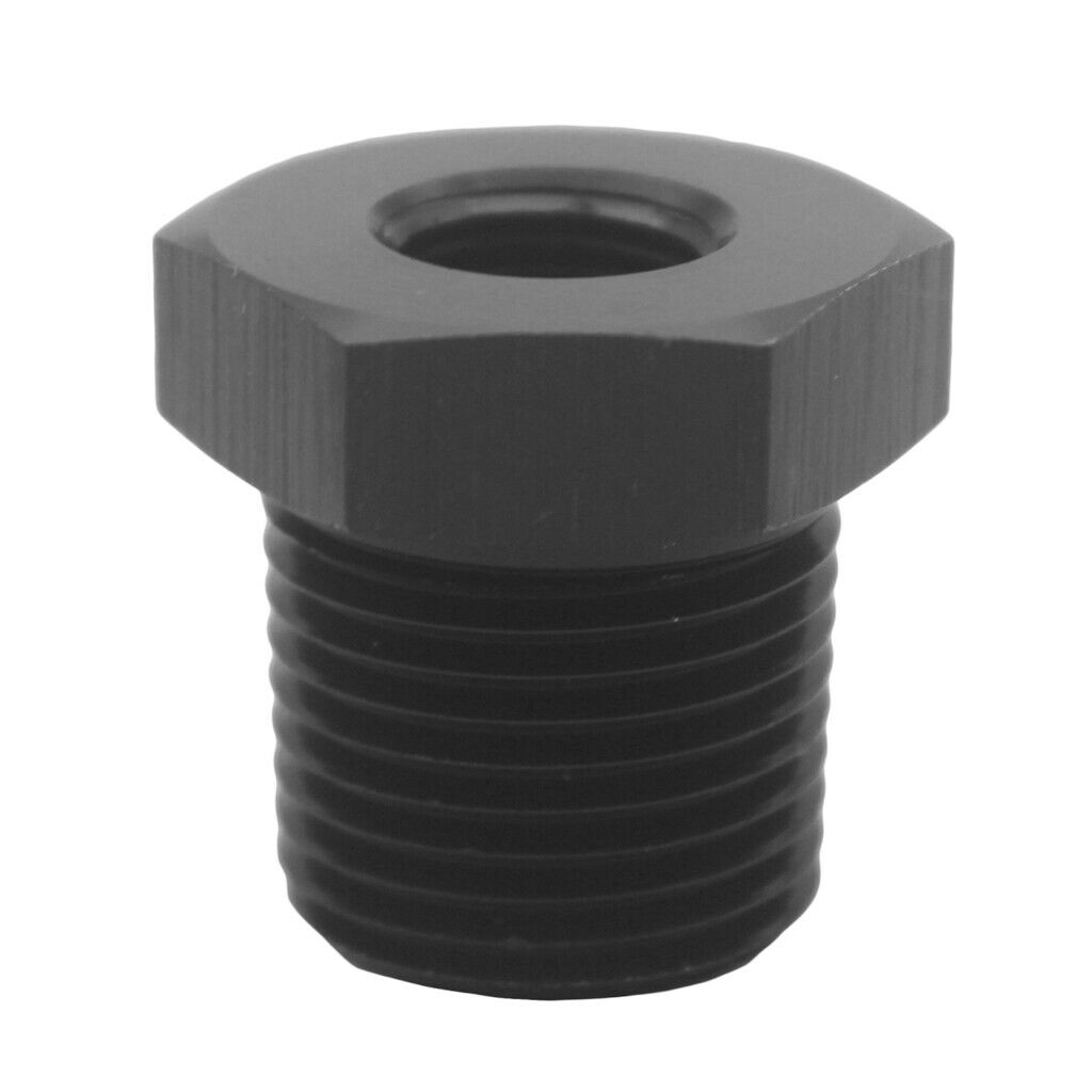 Alloy CNC Machined Anodized 3/8" NPT to 1/8" NPT Bushing Straight Adapter