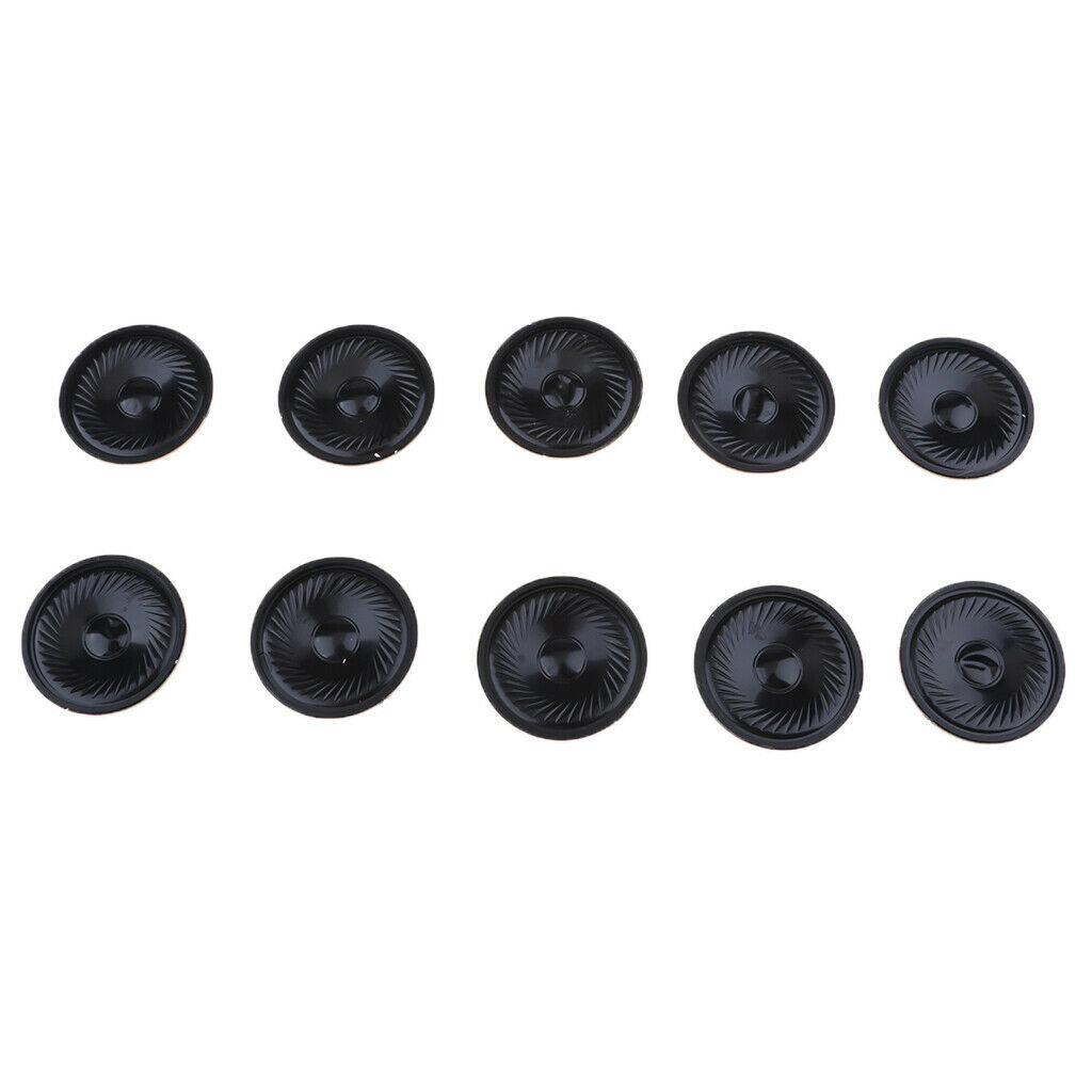 10pcs Professional 50mm 8ohm 0.5W Full Range Audio Speaker HiFi Stereo Sound