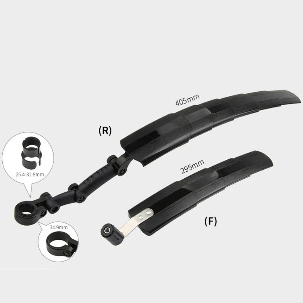 Lightweight Bicycle Bicycle Splash Guard Durable for Road Mountain Bike