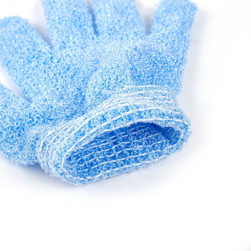 5pcs Bath For Peeling Exfoliating Mitt Gloves  Shower Body Brush Fingers To TH