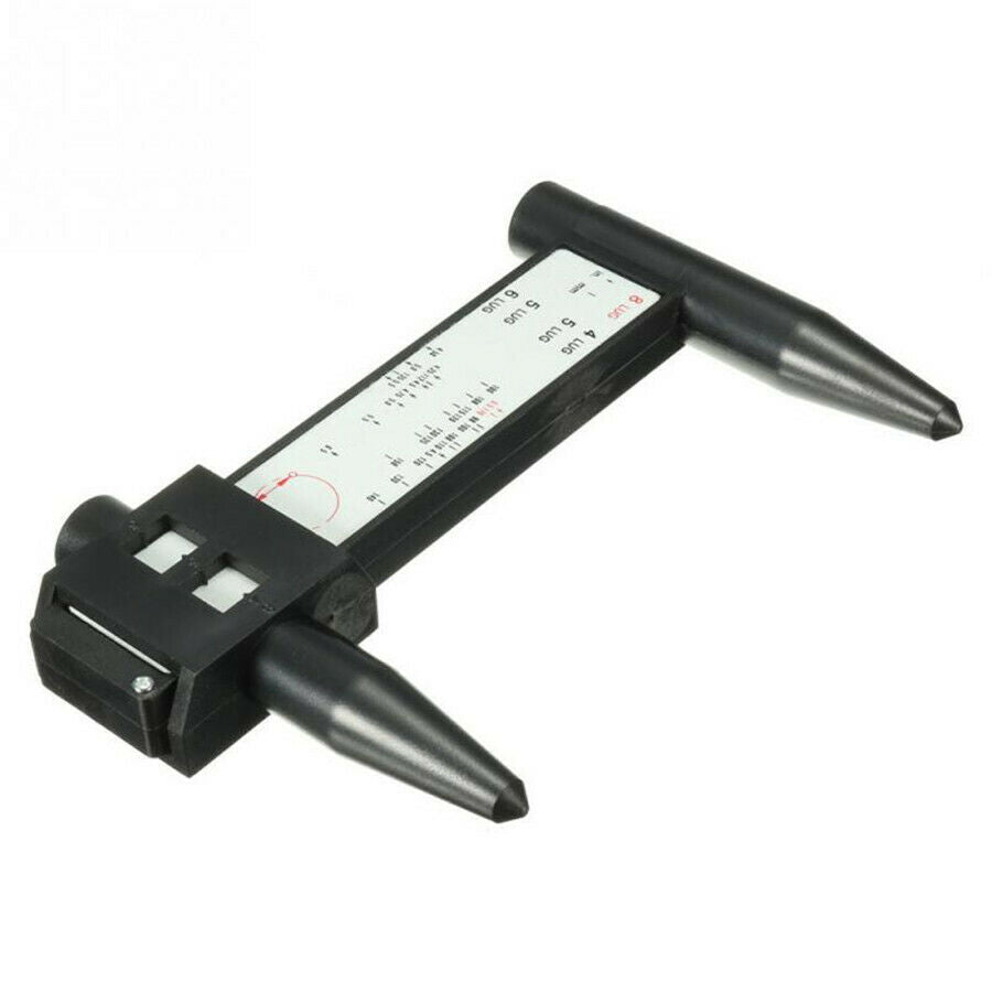Wheel Rim Bolt Pattern Measure Gauge Tool Common 4 5 6 8 Lug Car Truck PCD Ruler