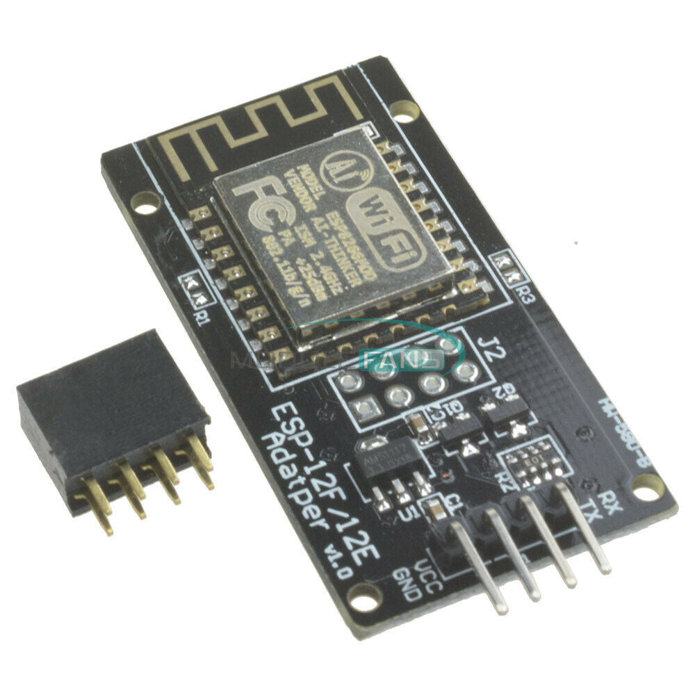 2.4GHz Adapter ESP-12F ESP8266 Serial Wifi Module Board V1.0 For Arduino UNO R3