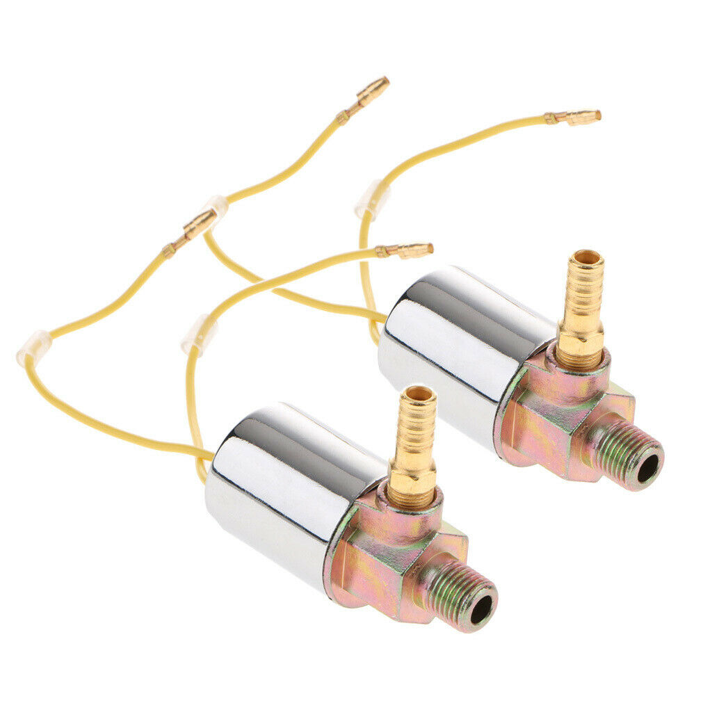 2x 12V Car Train Truck Lorry Air Horn Electric Solenoid Valve  1/4"