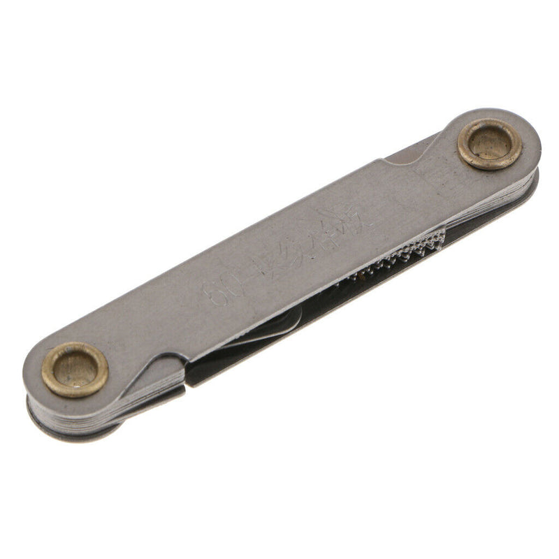 60 Degree Thread Measuring Gage Metric Screw Pitch Gauge For Measuring 0.5-7.0mm
