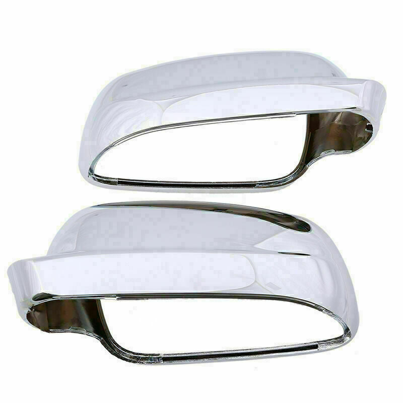 Pair Wing Rearview Mirror Cover Caps Fits VW Golf MK4 Jetta GTI Rabbit 1998-2004