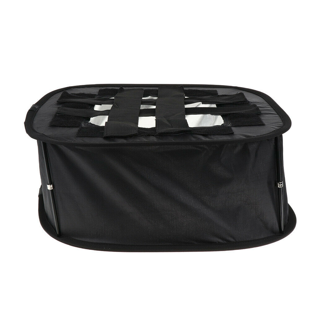Foldable Collapsible Softbox for Yongnuo YN900 YN600 LED Light Panel - Black