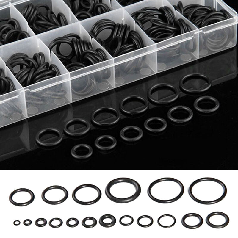 225 x Gummi O-Ring Washer Dichtungen Sortiment Schwarz für Auto BC ZP BCDE W0 DD