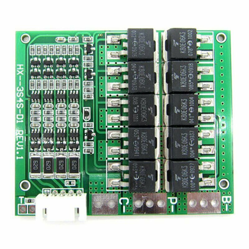 4 Series 12.8V Lithium Protection Board 14.8V Lithium Battery Protection Board