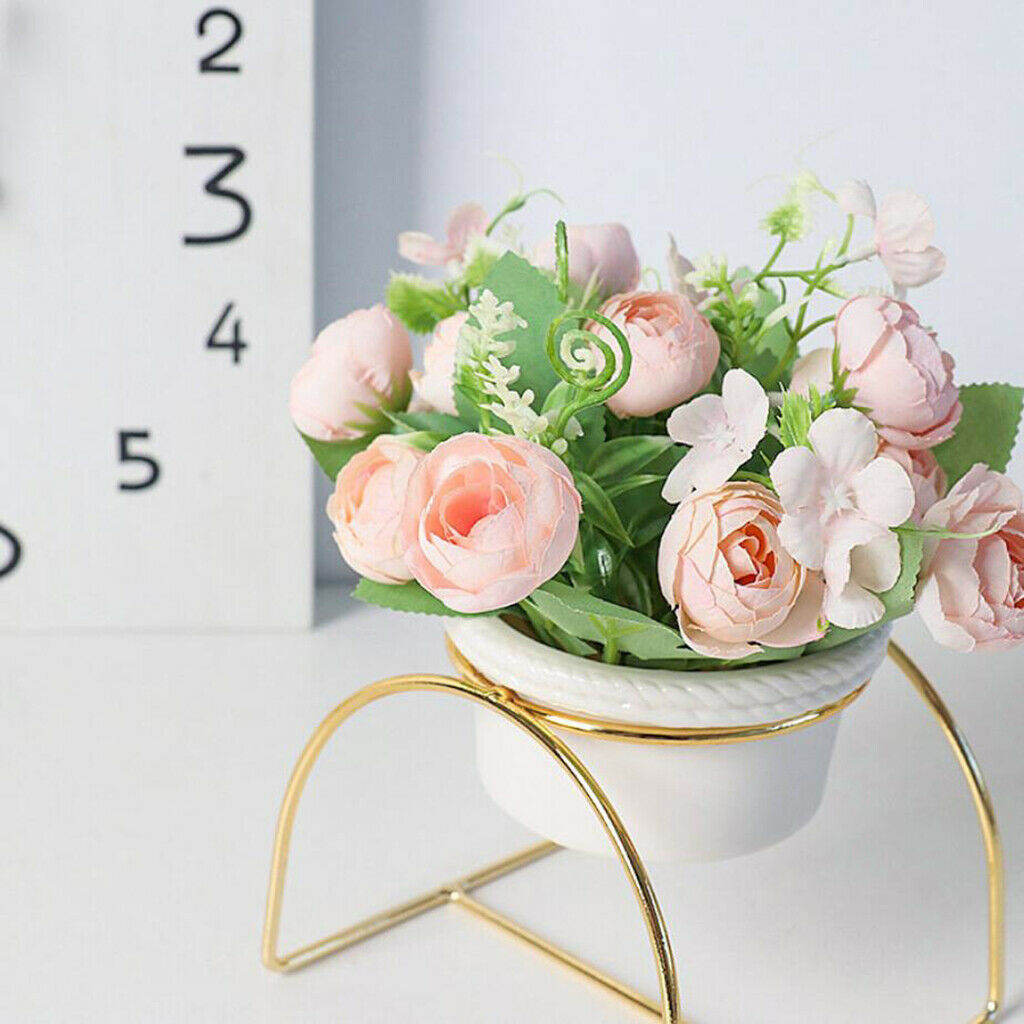 Artificial Flowers Home Floral For Special Events Decoration Light Pink