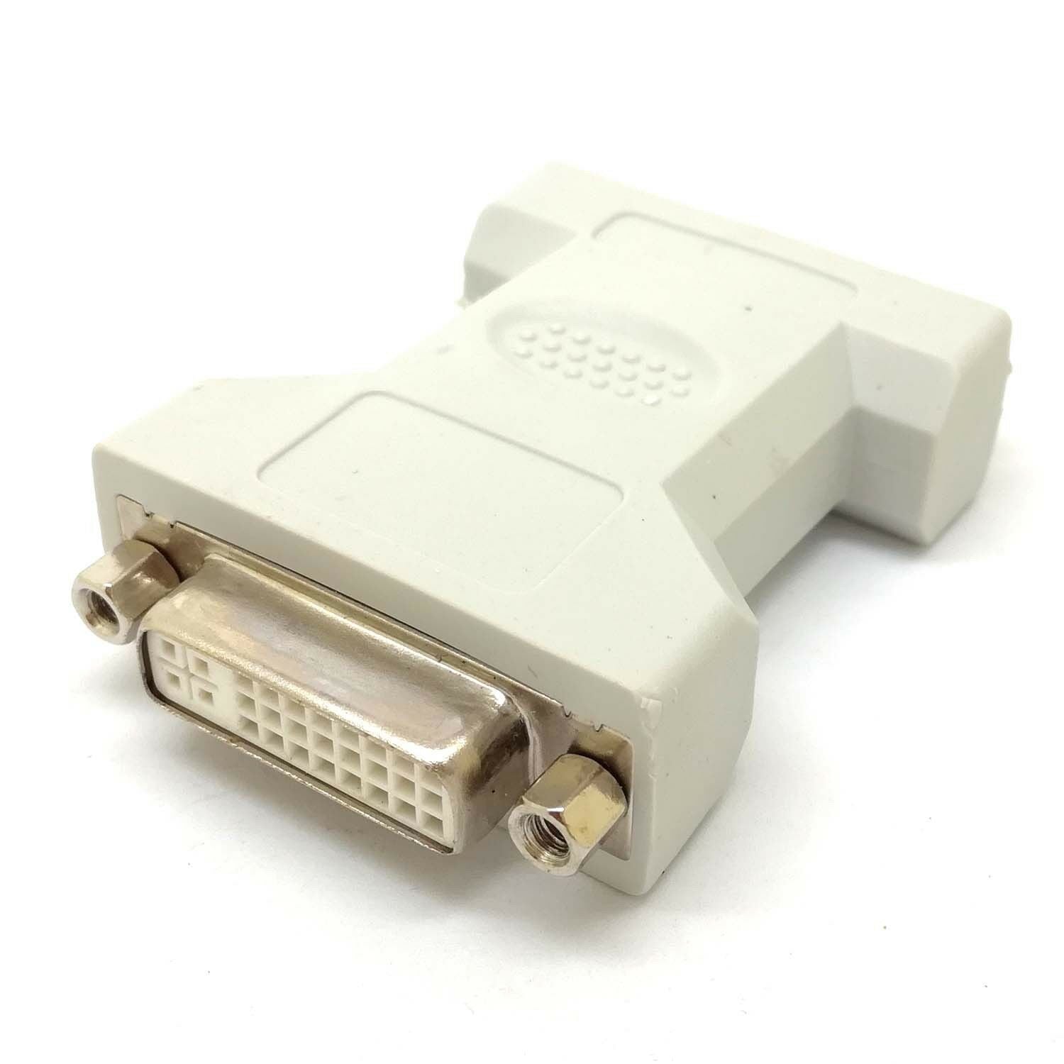 DVI-I 24+5Pins Female to Female Extension Adapter Connecter for TV PC Projector