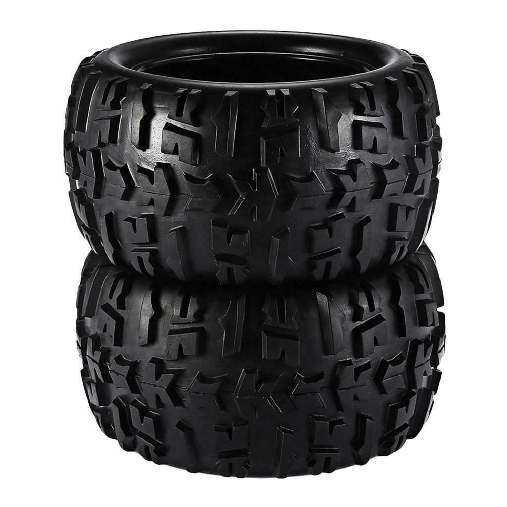 4x 1:8 RC Rock Crawler Car Tires Wheel for Louise E-MAXX HSP HPI Parts
