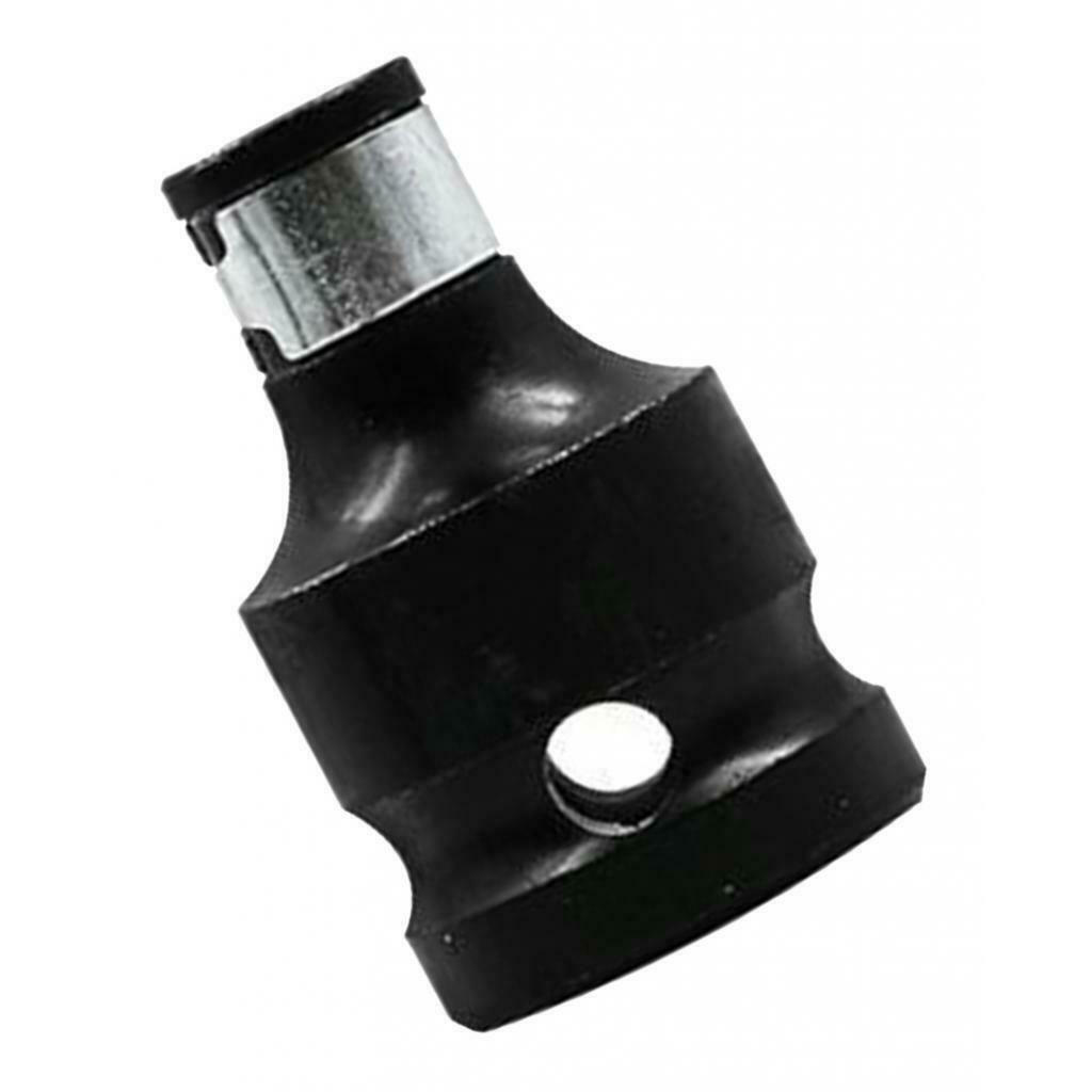 1pc 1 / 2inch To 1 / 4inch Hex Shaft Quick Release Screwdriver Bit Holder