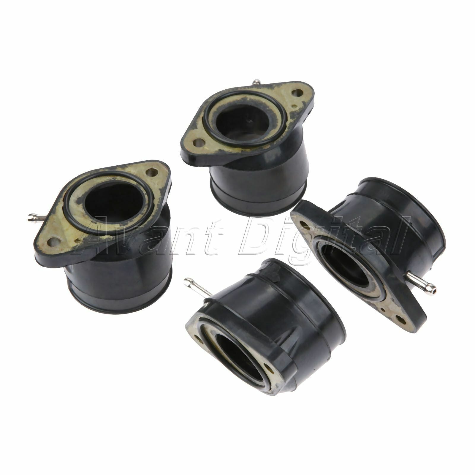 4 Pcs Carburetor Interface Adapters Fit For Yamaha XJR1300 XJR1200 1998-2006