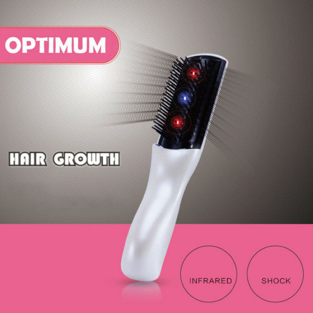 Electric Infrared Anti Hair Loss Comb Vibration Scalp Massager hair brush