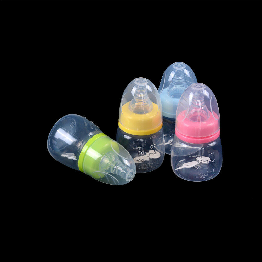 60ml Silicone Baby Feeding-bottle Infant Feeding Bottle Juice Water Bottle.l8
