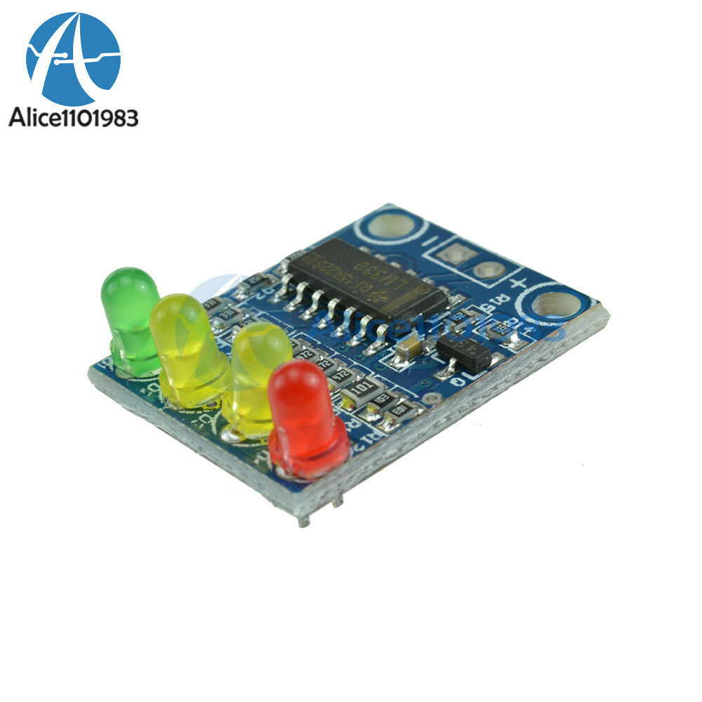 12V Electric Quantity 4 Power Indicator Battery Detection Module For Arduino