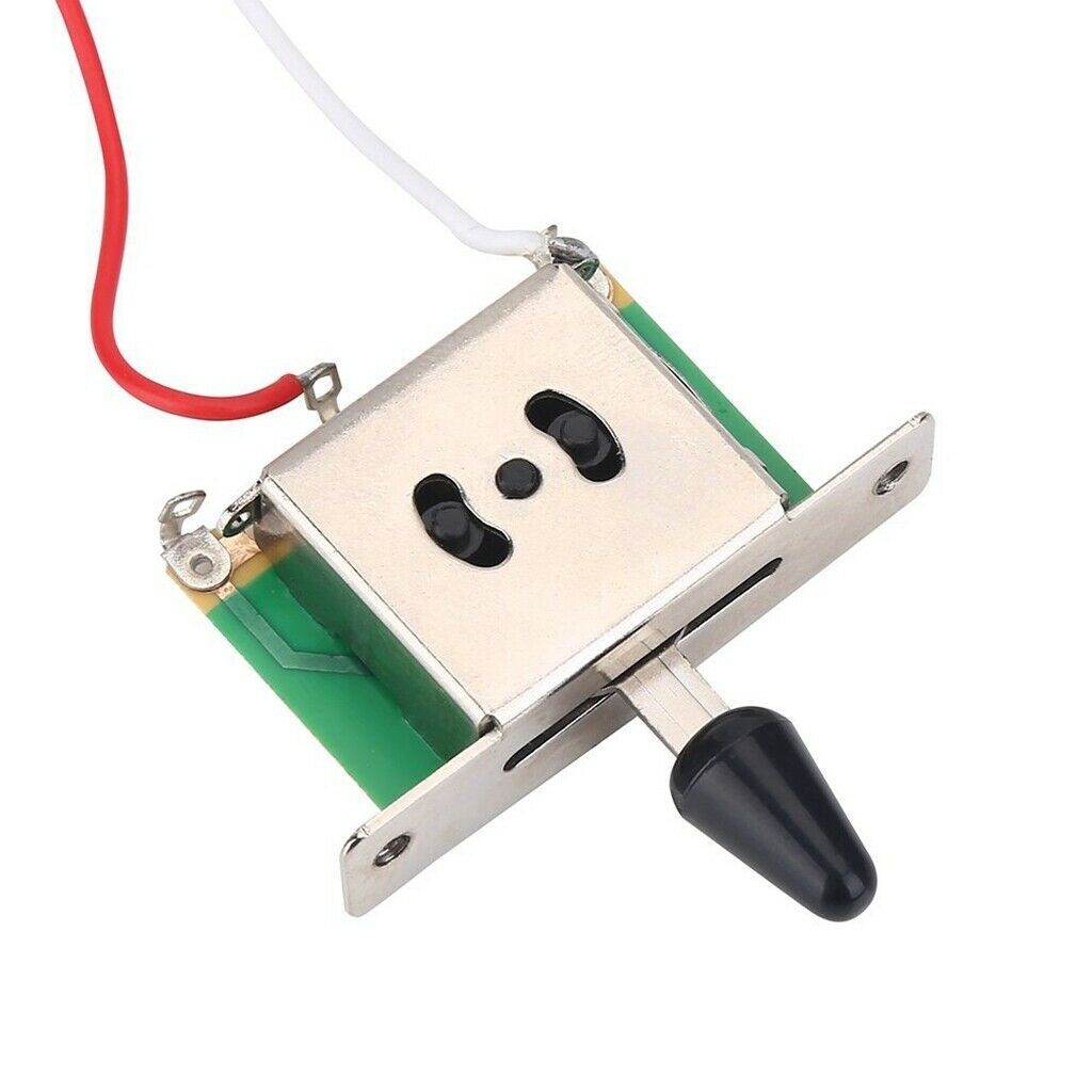 Guitar Wiring Harness 3 Way Toggle Switch 1V1T 500K Pot for Electric Guitars