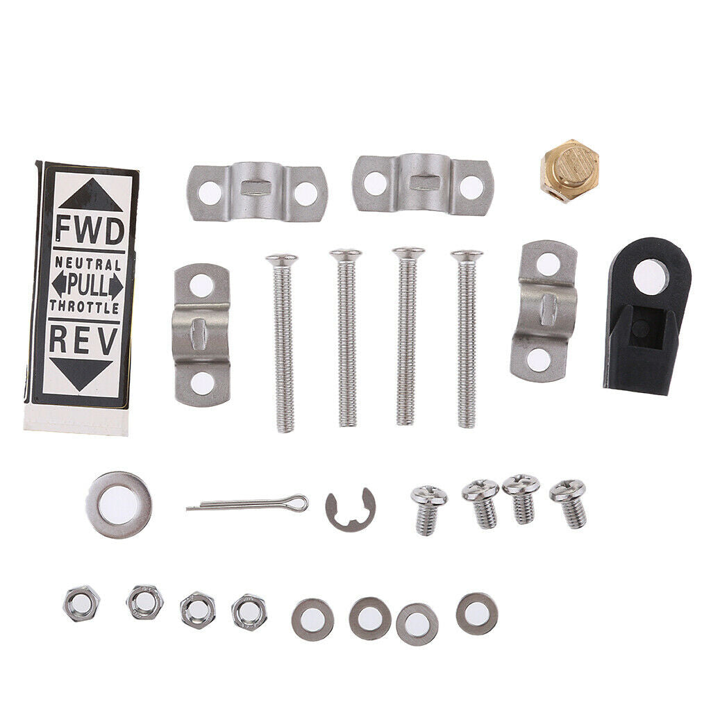 Components Boats single lever marine engine throttle
