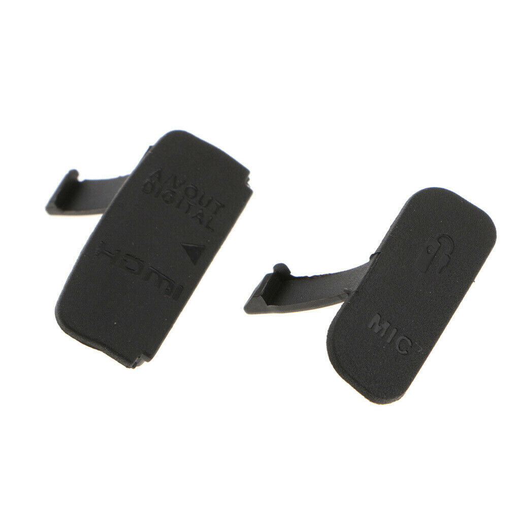 Rubber Cover for Canon 600D Repair Part USB Port   Interface Door Lid Skin