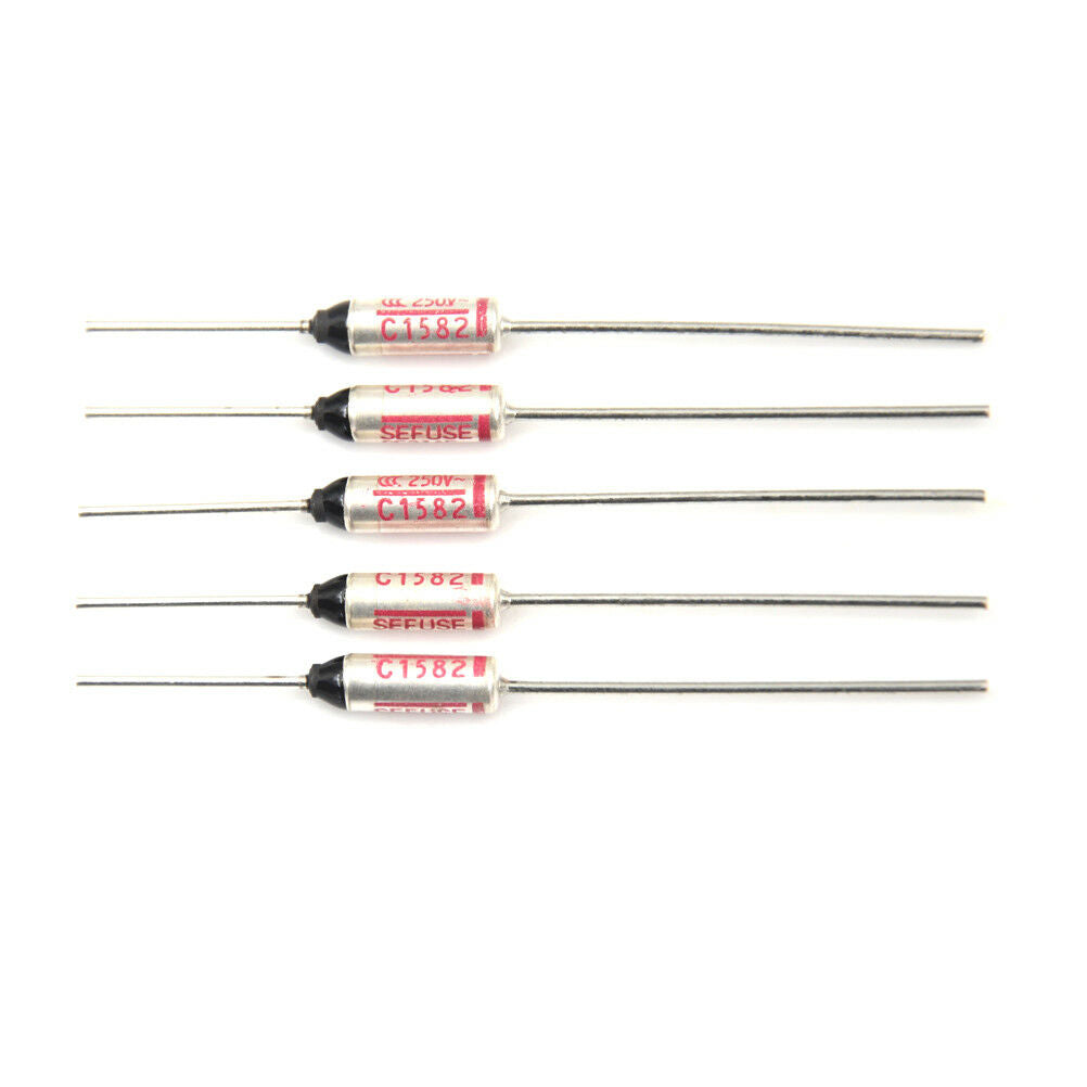 5pcs SF214E Sefuse Cutoffs Thermal Fuse 216°C 216 Celsius Degree 10A 250V BDAU