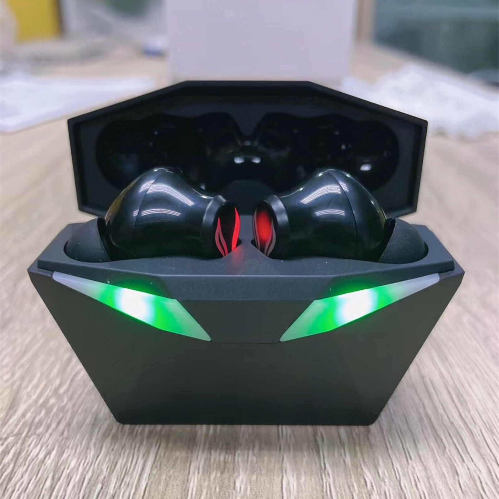 Wireless Bluetooth 5.1 In-Ear Gaming Earbuds Gaming Earphones Built-in Mic