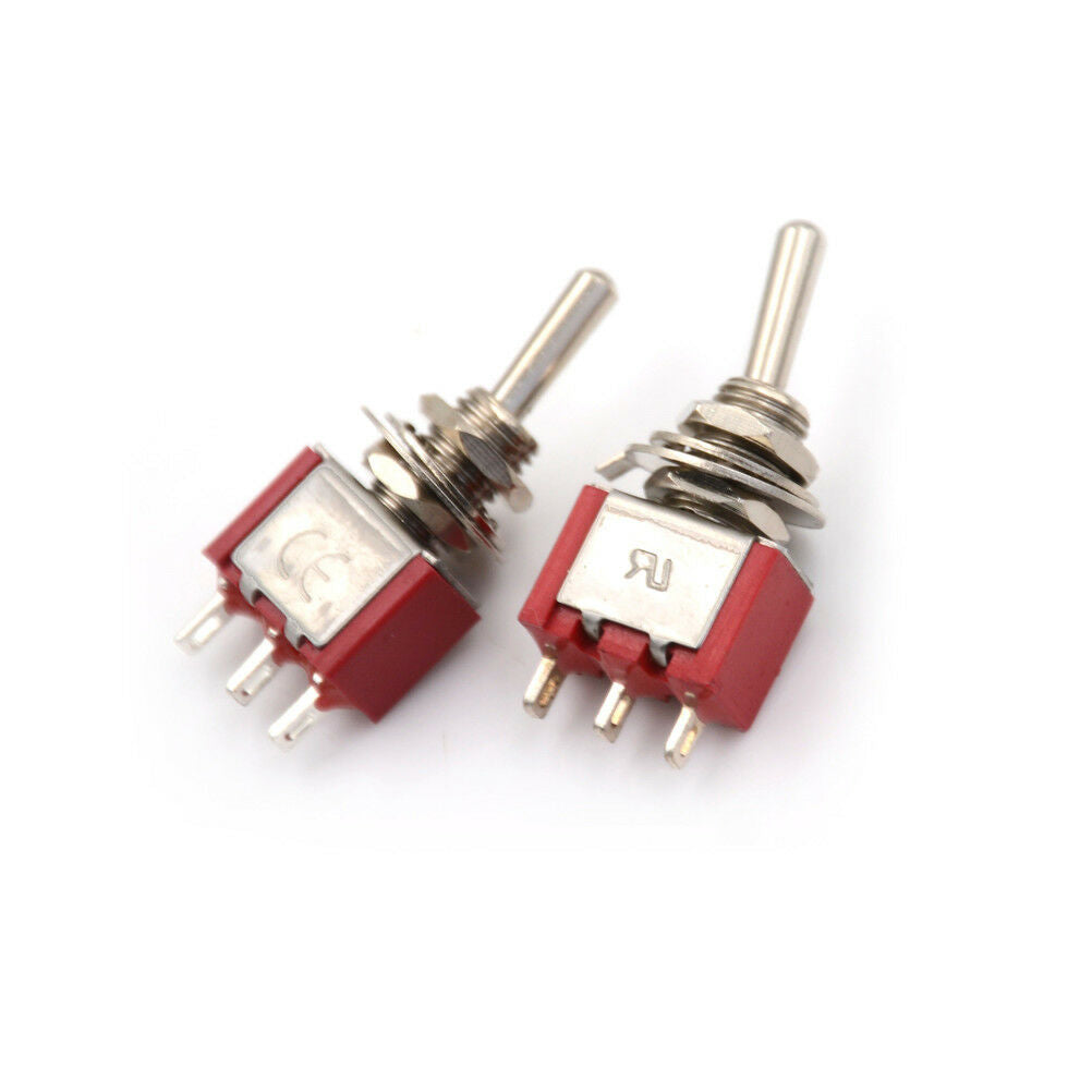 2x SPDT On/Off/On 3Position  Toggle Switch AC250V/2A/120V/5A MTS-103..l8